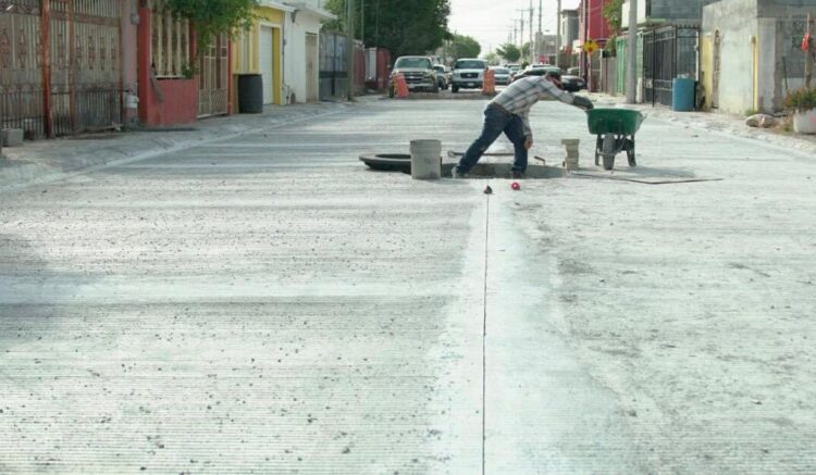 Construye Ayuntamiento de Nuevo Laredo calles nuevas en colonia 1 de Mayo