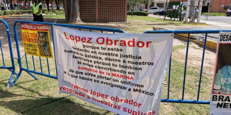 SEMAR pide disculpa pública a familiares neolaredenses de victimas de desaparición forzada