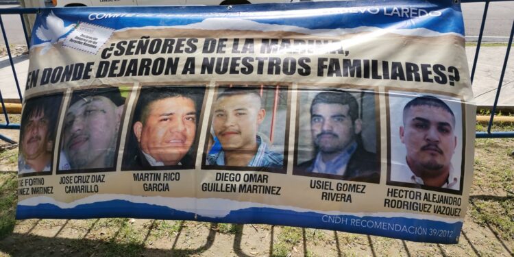 SEMAR pide disculpa pública a familiares neolaredenses de victimas de desaparición forzada