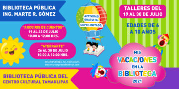 Programa de arte y cultura para el verano en Tamaulipas