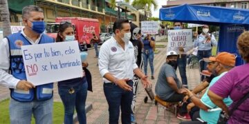 Retoman concientización de uso del cubrebocas entre tampiqueños 