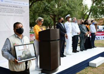 Rinden homenaje al Almirante Hilario Durán Tiburcio en Nuevo Laredo