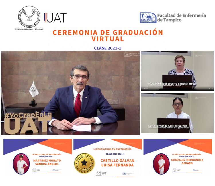 Entrega UAT nueva generación de la Facultad de Enfermería de Tampico