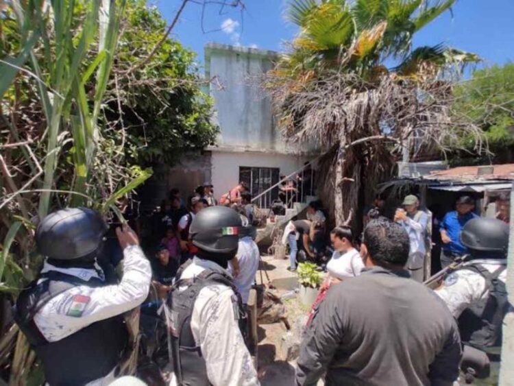 Rescatan a 55 migrantes en Reynosa, Tamaulipas