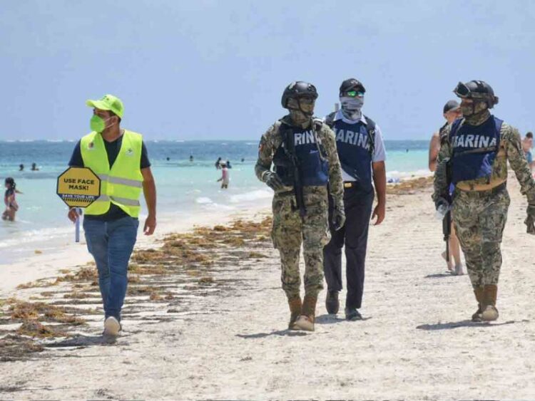 Capacita Gobernación a elementos de la Marina en materia de detenciones