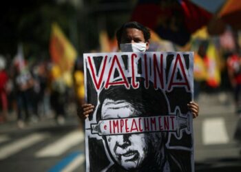 ‘Fuera Bolsonaro’: miles en Brasil exigen juicio político contra el presidente