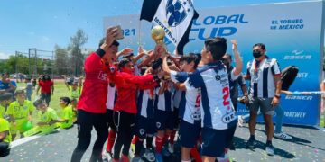 Rayados Victoria gana torneo nacional de fútbol Global Cup categoría 2010