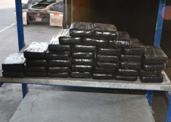 Incautan carga de cocaína en tráiler en Laredo