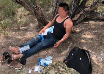 Salvan de mexicano indocumentado deshidratado