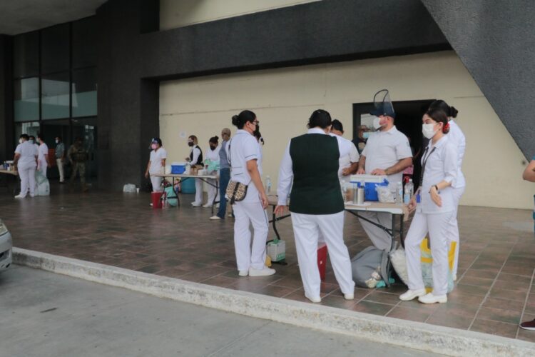 Tercer semana de julio segunda dosis de vacuna anti-Covid a cincuentones en Matamoros