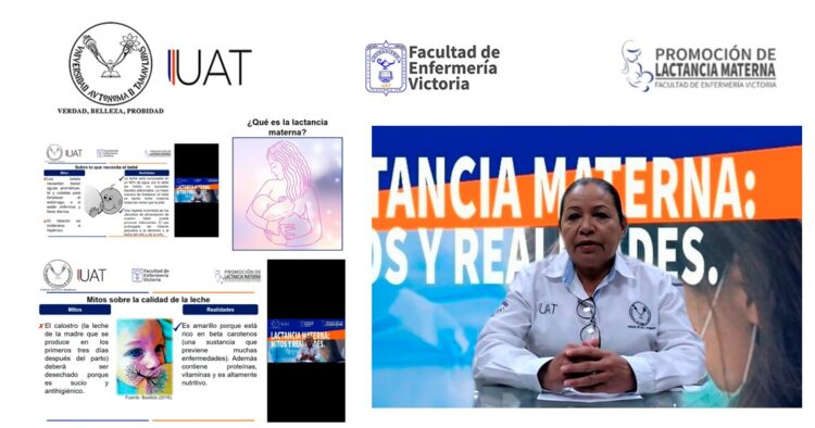 Imparte UAT conferencia sobre mitos y realidades de la lactancia materna