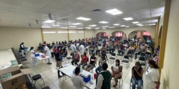 Casi 11 mil se vacunaron en  frontera de Tamaulipas la madrugada hoy