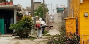 Continúan acciones preventivas de combate al dengue en Madero.