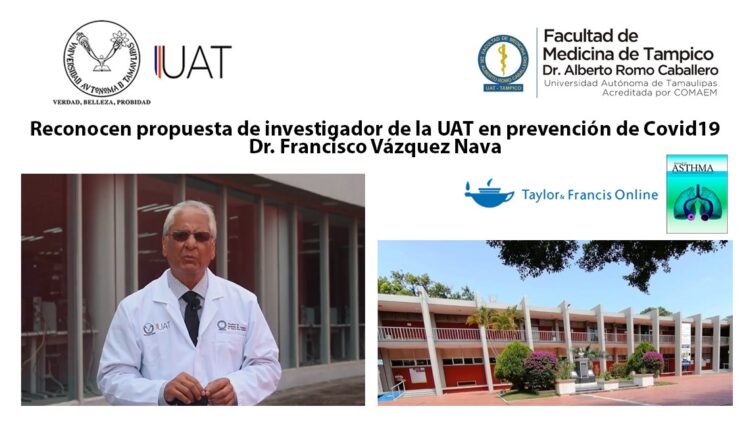Publicación científica destaca investigación de la UAT en prevención de COVID