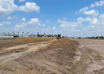 Construye Ayuntamiento de Nuevo Laredo cancha en El Progreso