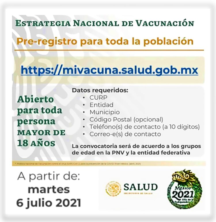 Abren inscripciones para vacunar a jóvenes