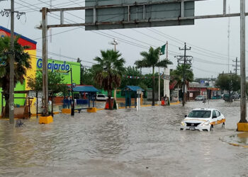 Dejan lluvias 10 colonias afectadas en Reynosa