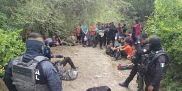 Asegura Policía Estatal 110 migrantes centroamericanos