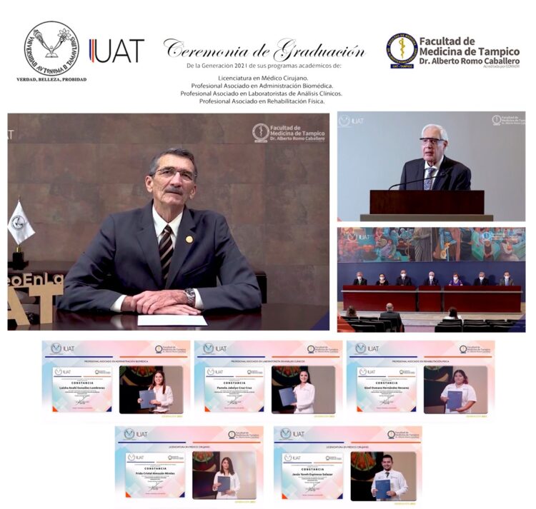 Egresa generación 2021 de Facultad de Medicina  UAT-Tampico
