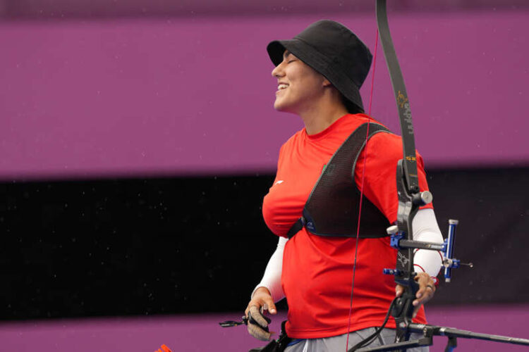 Por “poquito” Alejandra Valencia queda eliminada en tiro con arco