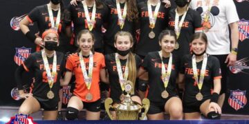 Va McAllen Fierce por campeonato nacional de voleibol U-13 en Las Vegas