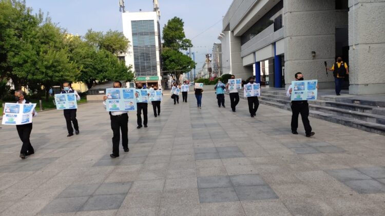 Concientizan meseros sobre uso de cubrebocas