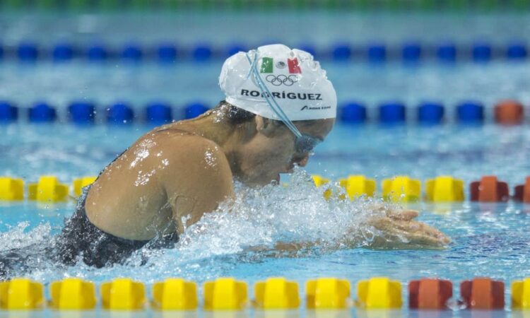 Melissa Rodríguez consigue pase olímpico para México en natación