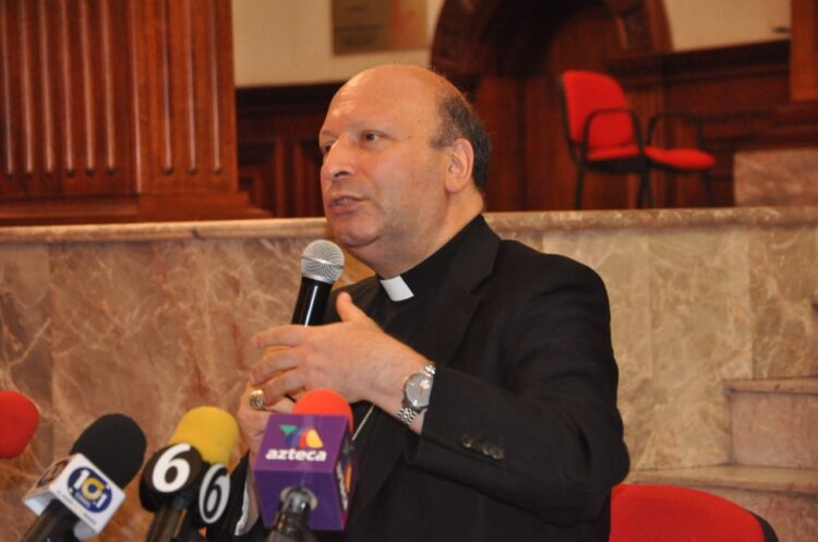 Covid-19, “es una señal”, dice embajador del Vaticano en Ciudad Victoria