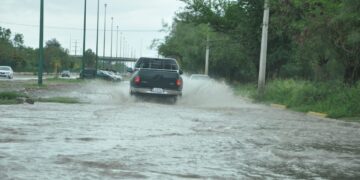 Lluvias provocan inundaciones en colonias de Cd. Victoria