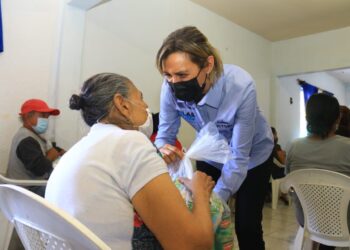 Lleva Ayuntamiento de Victoria apoyos alimentarios a familias marginadas
