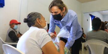 Lleva Ayuntamiento de Victoria apoyos alimentarios a familias marginadas