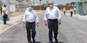 Mejora gobierno de Nuevo Laredo vialidades en Colonia Los Presidentes