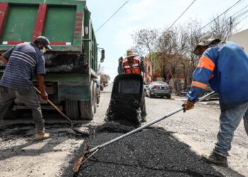 Reforzarán 7 cuadrillas el  ‘Programa Intensivo de Bacheo’  en Nuevo Laredo