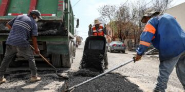 Reforzarán 7 cuadrillas el  ‘Programa Intensivo de Bacheo’  en Nuevo Laredo