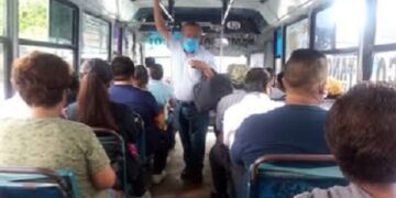 Transporte público de Madero sin respetar lineamientos anti-Covid