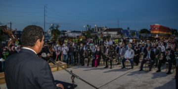 Con inversión de 108 MDP inician Parque Binacional de la Avenida Las Américas en Matamoros