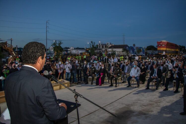 Con inversión de 108 MDP inician Parque Binacional de la Avenida Las Américas en Matamoros