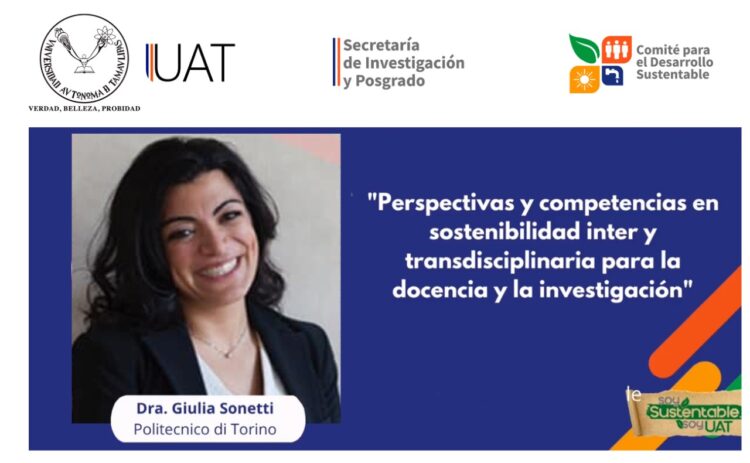 Imparten en la UAT nuevos enfoques sobre educación y sostenibilidad