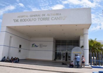 Diariamente ingresan a hospital de Altamira 6 enfermos por Covid-19