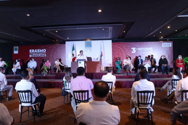 Tamaulipas surgirá fuerte y unido: Erasmo González