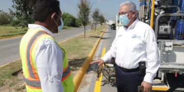 Aceleran obras en la ciudad de Nuevo Laredo