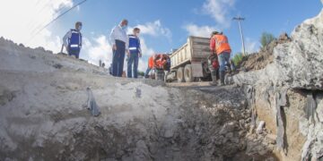 Supervisa Sanmiguel nuevo subcolector sanitario ‘La Joya’ en Nuevo Laredo