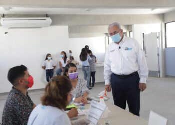 Verifica Alcalde condiciones de  secundaria para el inicio de clases