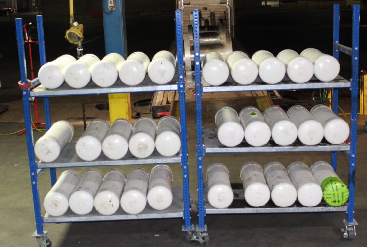 Descubren metanfetamina en bobina de acero galvanizado