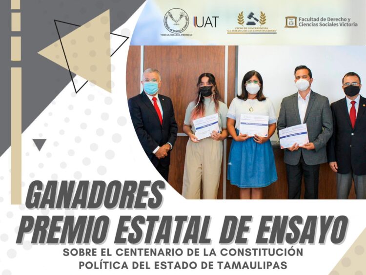Entrega UAT el Premio de Ensayo sobre la Constitución de Tamaulipas