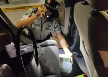 Guardia Nacional asegura miles de dólares sin declarar en Ciudad Juárez