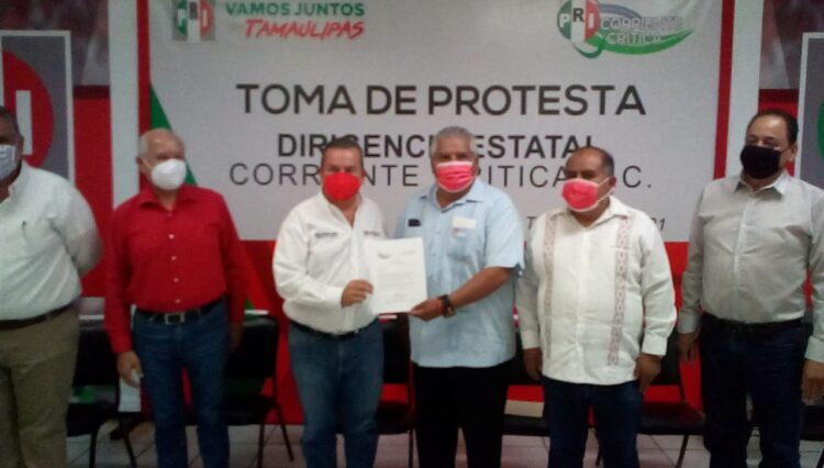 Toma protesta Saúl Gutiérrez como dirigente estatal de Corriente Crítica del PRI