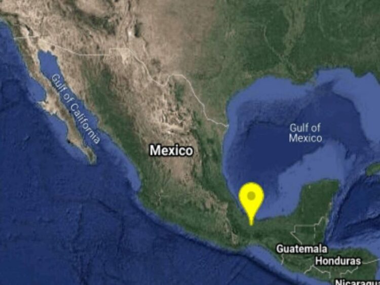 Sismo de magnitud 5 grados se registra en Veracruz