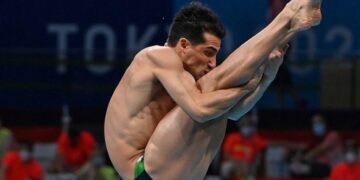 Rommel Pacheco consigue boleto a final de trampolín 3m en Tokio 2020