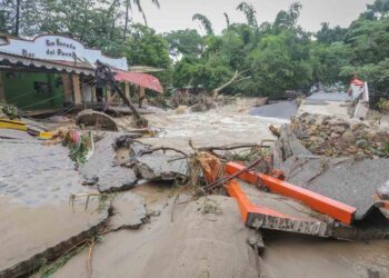 ‘Nora’ se degrada a baja presión remanente en BCS, Sinaloa y Sonora